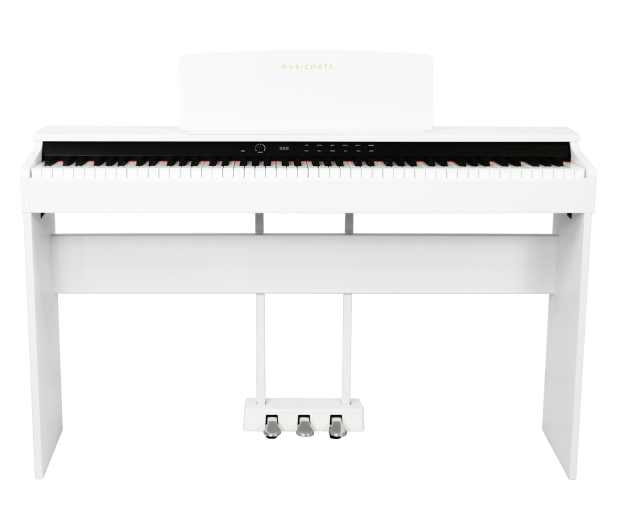 MusicMate Pianino cyfrowe MM-P60-W PureHarmony - 1588216 - zdjęcie